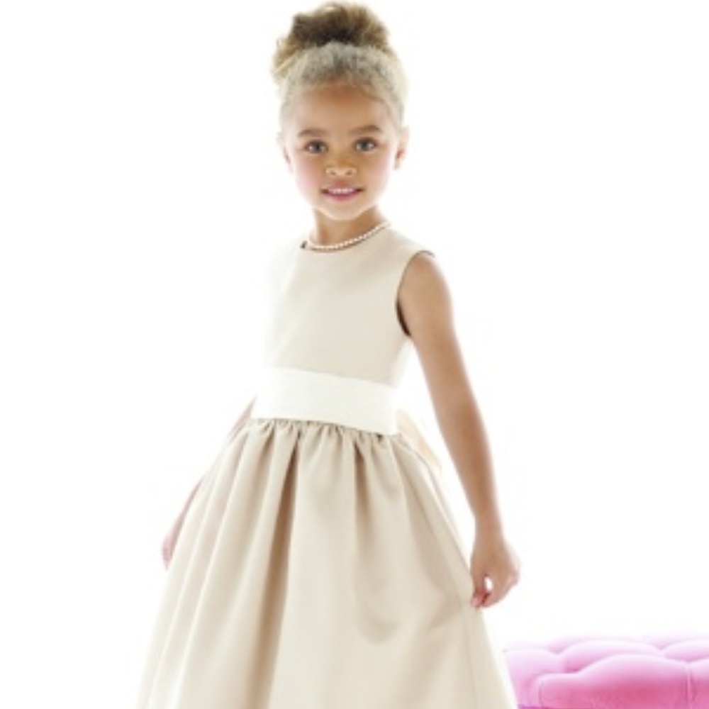 Dessy Girl Bridesmaid Dress FL4021S Persian Plum